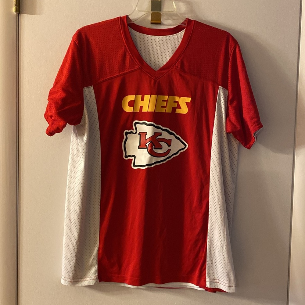 Reversible Kansas City Chiefs Jersey - NFL Flag Football adult M